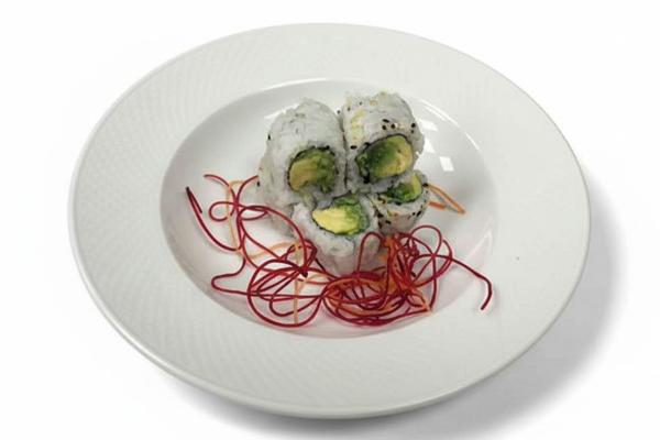 V1. Avocado Cucumber Roll (8pcs)