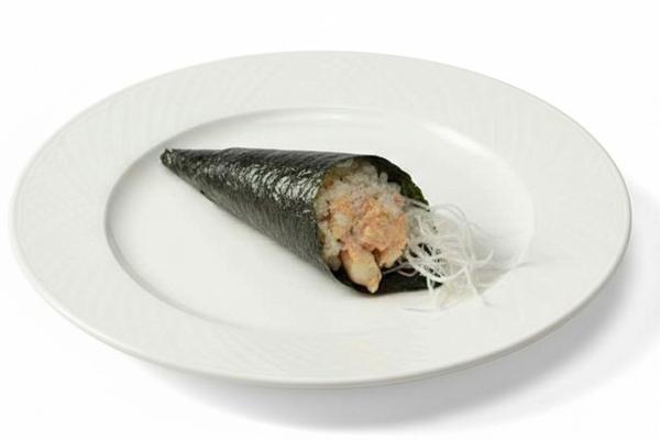 R6. Spicy White Tuna Hand Roll (1pc)