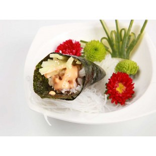 Chicken Tempura Hand Roll (1pc)