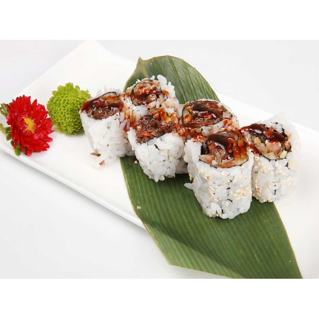 Salmon Skin Roll (6pcs)