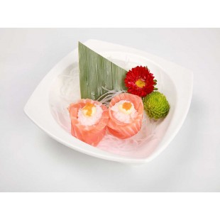 Rose Salmon Sushi (2pcs)