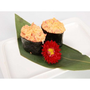 Spicy Snow Crab Sushi (2pcs)