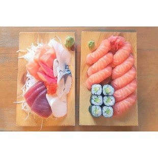 Sashimi and Sushi Combo (18pcs)