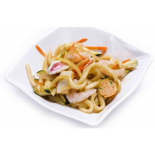 67. Seafood Fried Udon