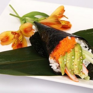 103. Spicy California Hand Roll (1pc)