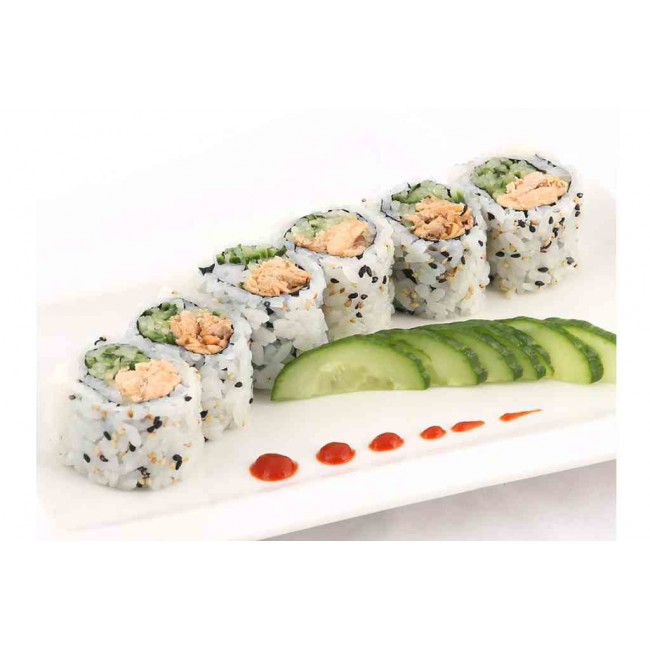 107. BBQ Salmon Roll (8pcs)
