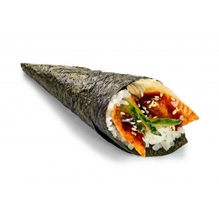 108. BBQ Eel Hand Roll (1pc)