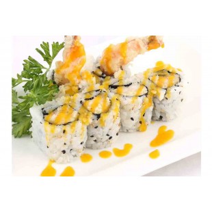 113. Mango Shrimp Roll (8pcs)