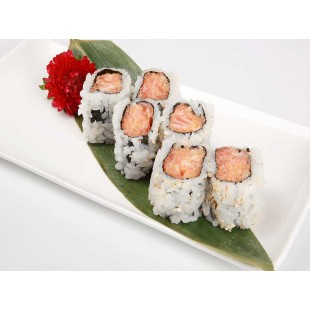 115. Spicy Salmon Roll (8pcs)