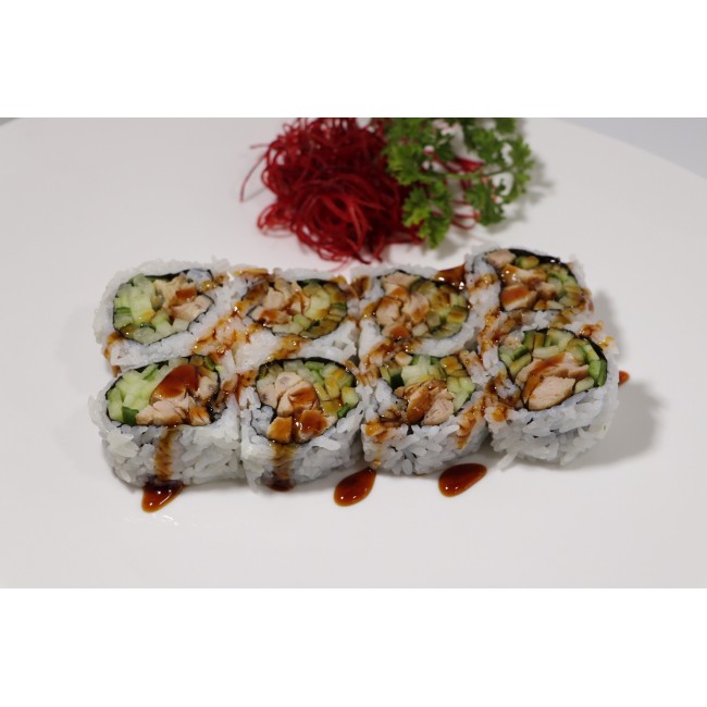 121. Chicken Teriyaki Roll (8pcs)