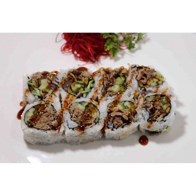 123. Beef Teriyaki Roll (8pcs)