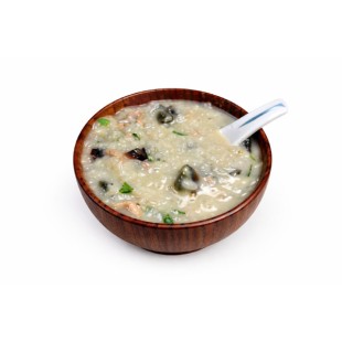 A31. 皮蛋鹹肉粥 M