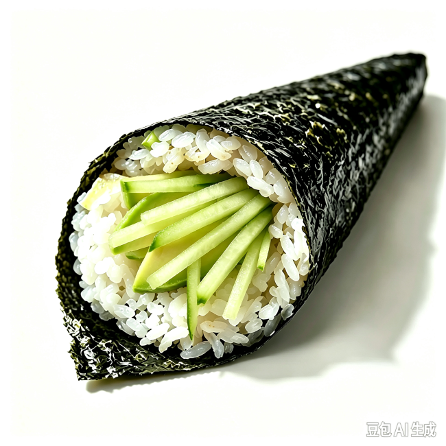 Cucumber and Avocado Hand Roll (1pc)