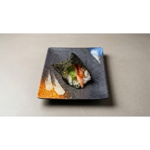 71. Salmon Avocado Hand Roll (1pc)