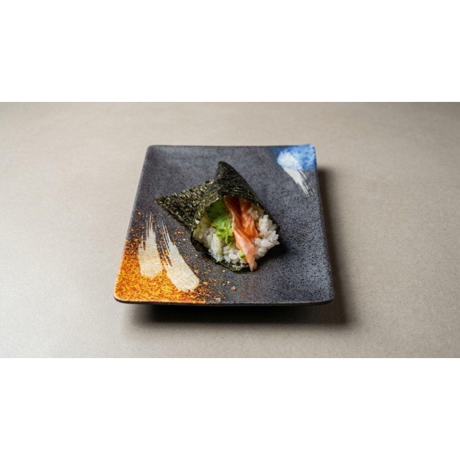 71. Salmon Avocado Hand Roll (1pc)