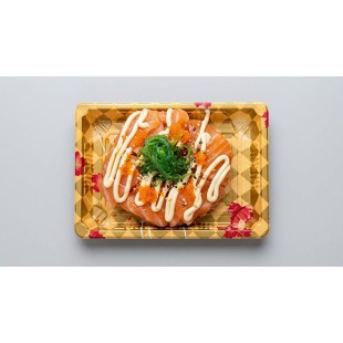 31. Salmon Sushi Pizza (6pcs)