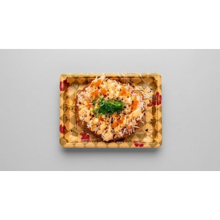 33. Spicy Crab Meat Sushi Pizza (6pcs)