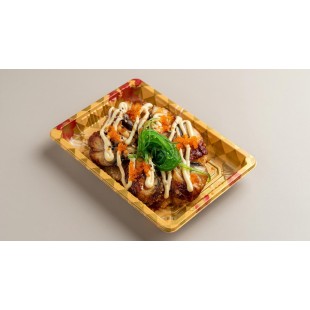34. BBQ Eel Sushi Pizza (6pcs)