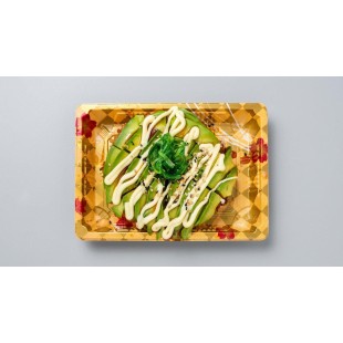 35. Avocado Sushi Pizza (6pcs)