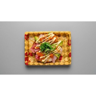35A. Rainbow Sushi Pizza (6pcs)