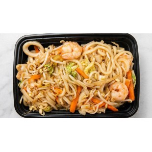 142. Pan Fried Seafood Udon