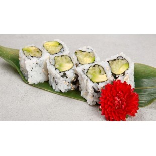 52. Avocado Cucumber Roll (6pcs)