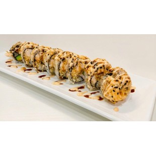 77. Deep Fried Salmon Roll (8pcs)
