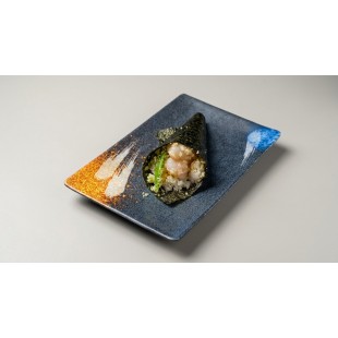 70. Spicy Scallop Hand Roll (1pc)