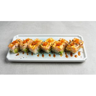 Aburi Salmon Sushi (6 Pcs)