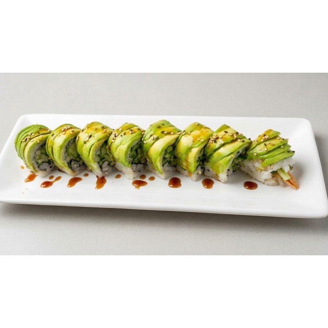 89. Green Dragon Roll (8pcs)