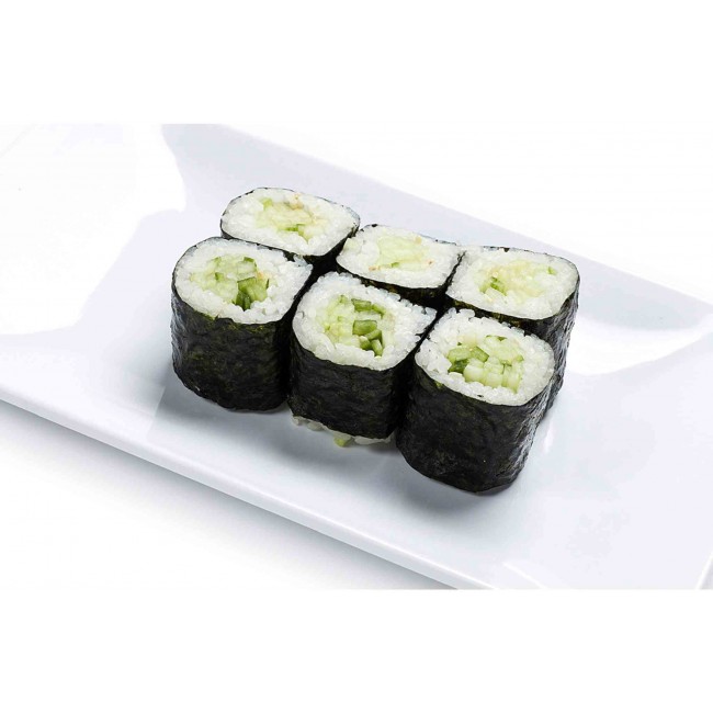 50. Cucumber Seaweed Roll (6pcs)