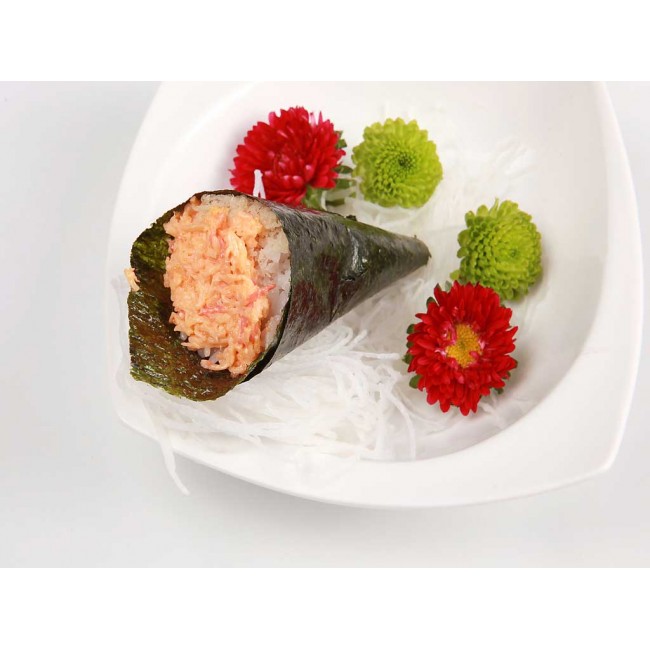 51. Spicy Crispy Hand Roll (1pc)