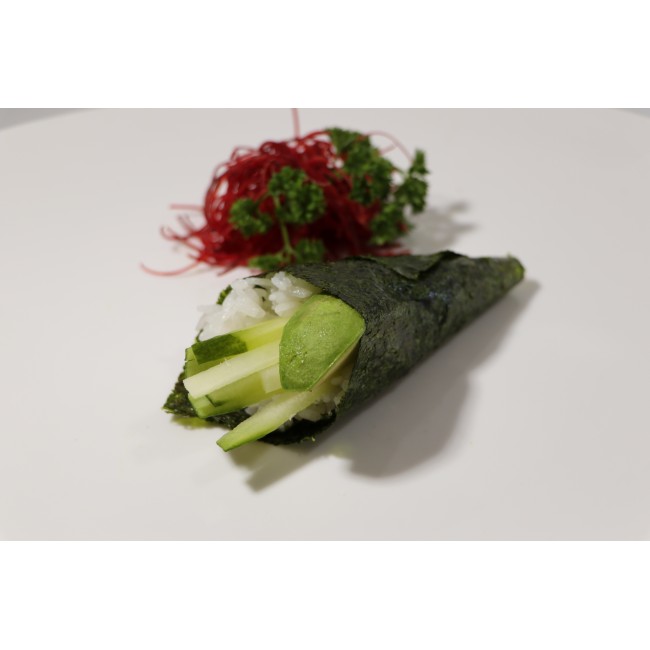 52. Avocado Cucumber Hand Roll (1pc)