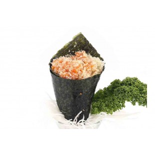 68. Spicy Salmon Hand Roll (1pc)