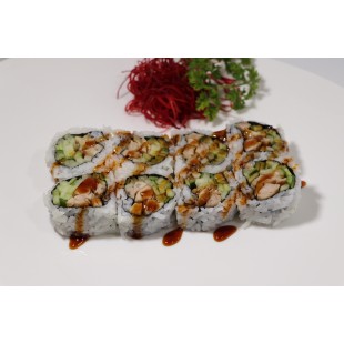 76. Teriyaki Chicken Roll (6pcs)