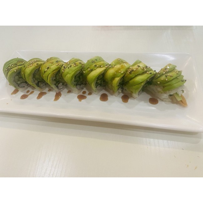 89. Green Dragon Roll (8pcs)